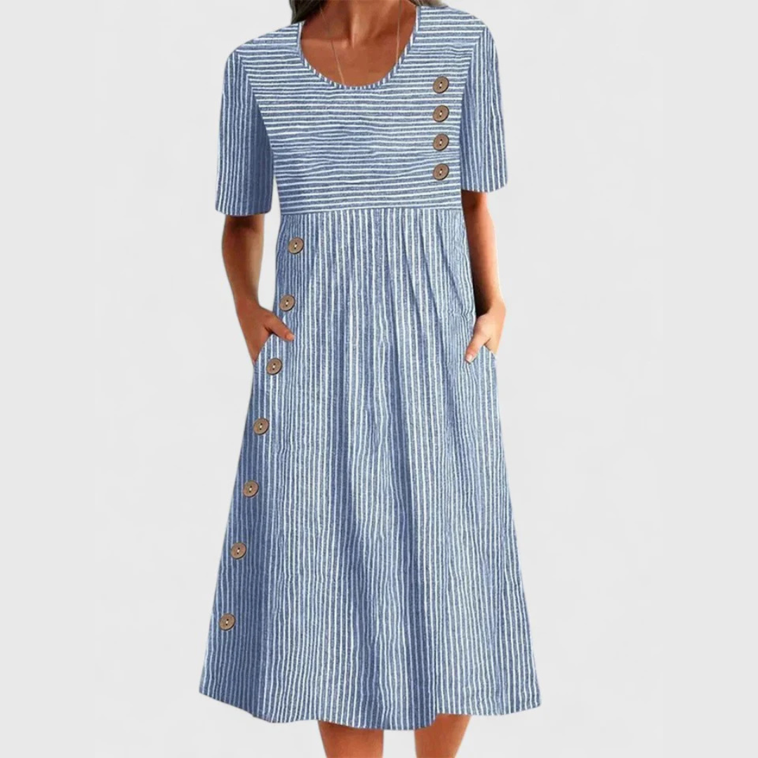 Amabelle™ - Patterned Midi Dress