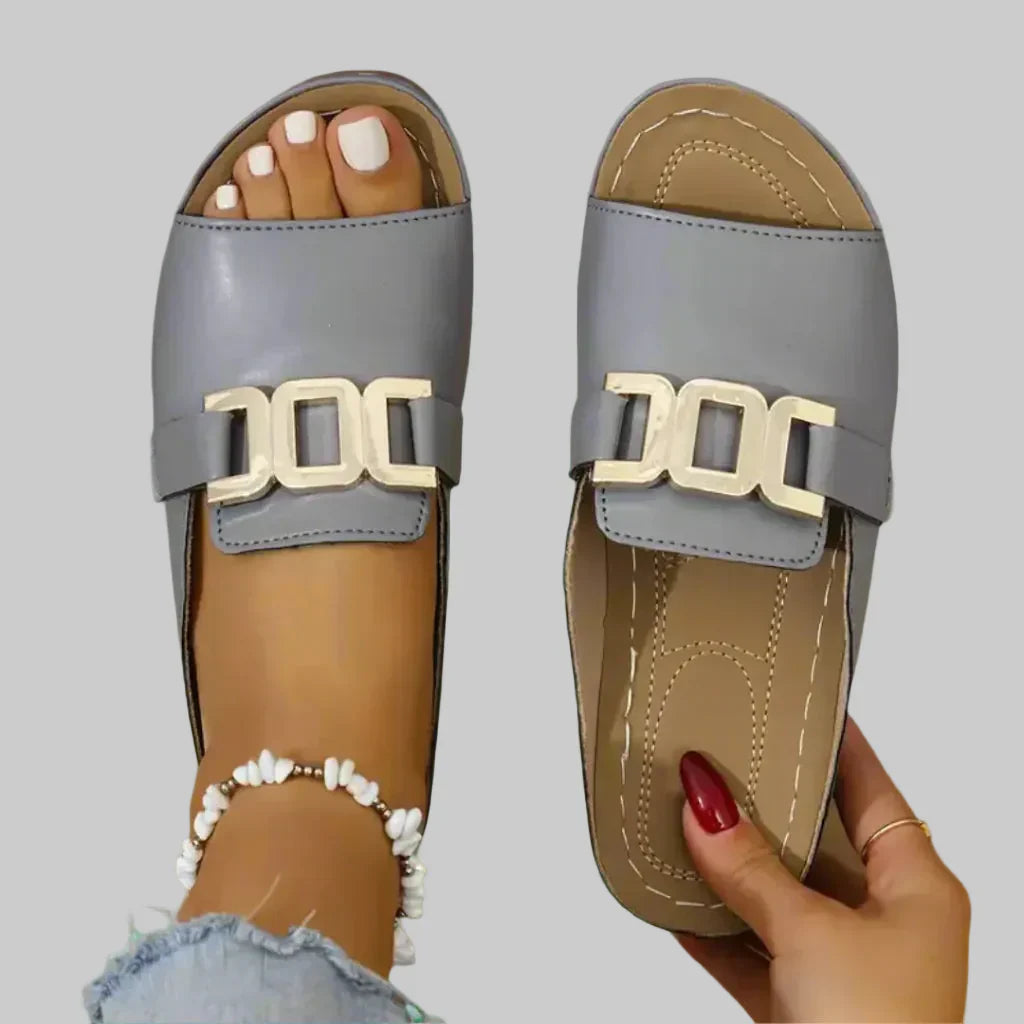 Alicia™ - Chic Buckle Sandals