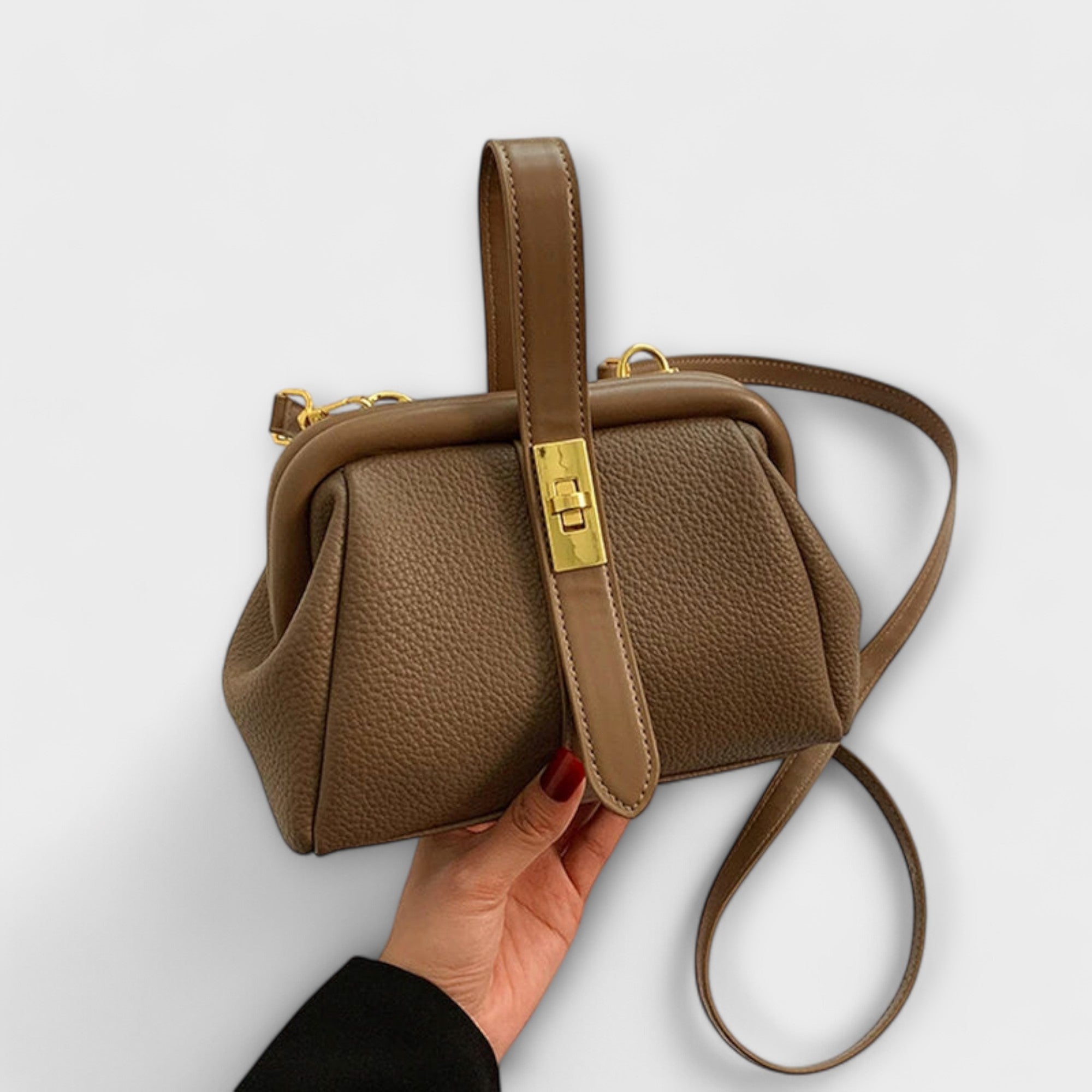 Adele™ - Classic Leather Handbag