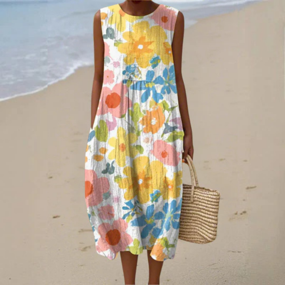 Amara™ - Blossom Midi Dress