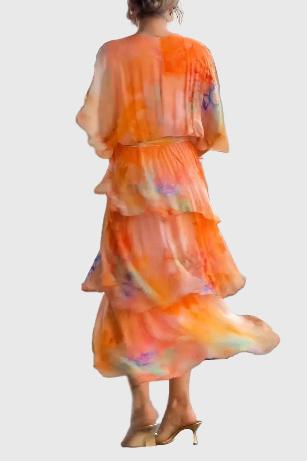 Adrienne™ - Elegant Midi Dress